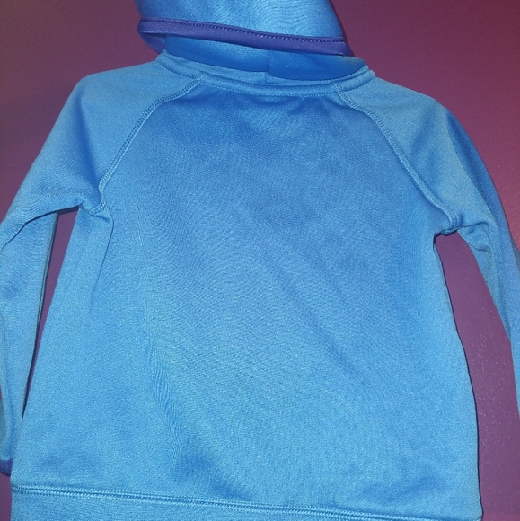 Under Armour Blue Zip Hoodie 24 Months - Picture 2 of 8